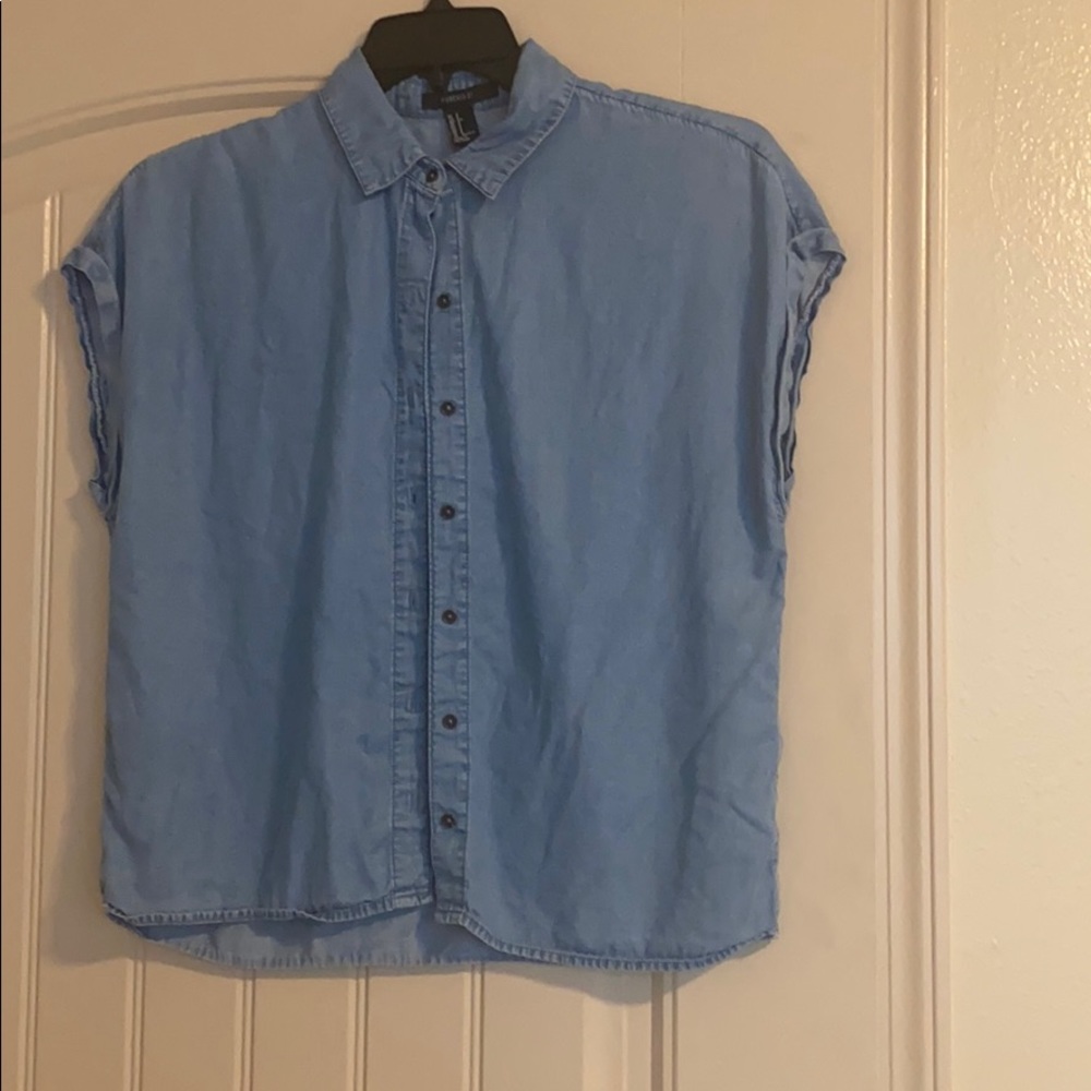 Collard forever 21 top